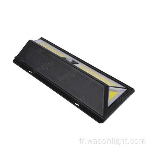 Wason Wason Wason personnalisé 950 lumens étanche du capteur de mouvement sans fil étanche à la lumière du mur à LED solaire extérieur à énergie extérieure